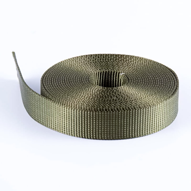 2.5cm Polyester Twill Flexible Webbing para sa Dog Collars