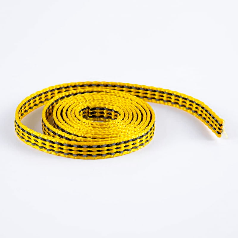 1.0cm Polyester Reflective Pet Training Leash Webbing